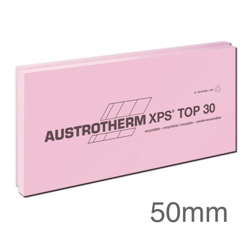 50mm XPS 300 Insulation Board - Rebated Edge - 600mm x 1250mm - TOP-F 30 SF 50mm XPS 300 Insulation Board - Rebated Edge - 600mm x 1250mm - TOP-F 30 SF
