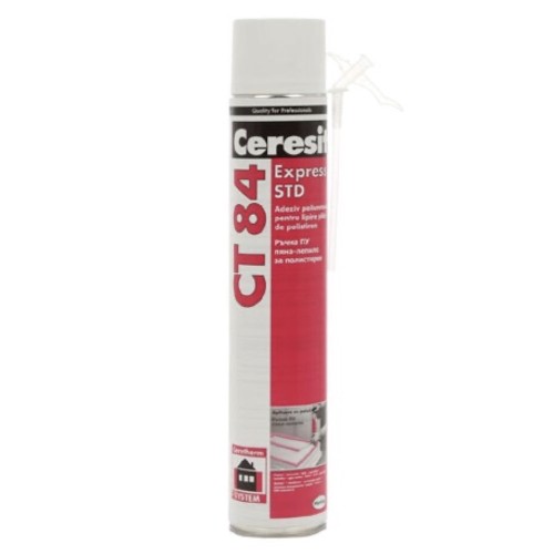 Ceresit CT84 Express - Foam Adhesive for Internal and External Wall Insulation Boards Ceresit CT84 Express - Foam Adhesive for Internal and External Wall Insulation Boards