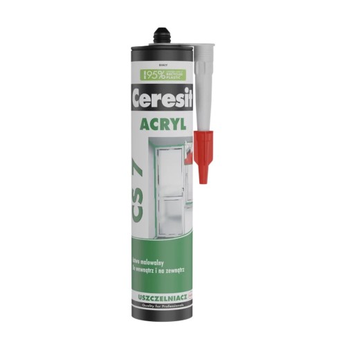 Ceresit CS-7 White Acrylic Sealant - 280ml Ceresit CS-7 White Acrylic Sealant - 280ml