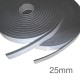 Isocheck Acoustic Isolation Strip - 25mm x 5mm x 25m roll. Isocheck Acoustic Isolation Strip - 25mm x 5mm x 25m roll.