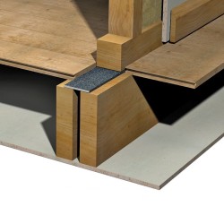 Isocheck Acoustic Isolation Strip 75mm x 5mm x 25m.