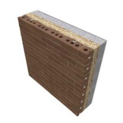 100mm DriTherm 32 Ultimate Cavity Slab Knauf (pack of 6)