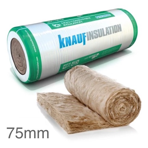 75mm Knauf Earthwool Rafter Roll (pallet of 24) 75mm Knauf Earthwool Rafter Roll (pallet of 24)