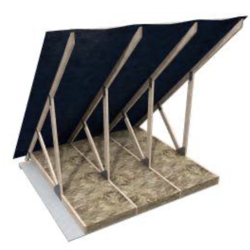 100mm Knauf Earthwool Loft Roll 44 (Combi-cut) 100mm Knauf Earthwool Loft Roll 44 (Combi-cut)