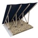 100mm Knauf Earthwool Loft Roll 44 (Combi-cut) 100mm Knauf Earthwool Loft Roll 44 (Combi-cut)