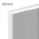 40mm Knauf EPS Thermal Laminate Insulation Board - (30.5mm EPS and 9.5mm Plasterboard) 40mm Knauf EPS Thermal Laminate Insulation Board - (30.5mm EPS and 9.5mm Plasterboard)