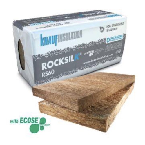 100mm Rocksilk RS60 Universal Insulation Slab Knauf (pack of 4) 100mm Rocksilk RS60 Universal Insulation Slab Knauf (pack of 4)