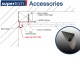 Supertech Aluminium End Profile - 3m length Supertech Aluminium End Profile - 3m length