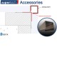 Supertech Aluminium External Corner Jointing Insert Profile - 300mm length Supertech Aluminium External Corner Jointing Insert Profile - 300mm length