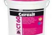 Ceresit CT 60 Acrylic Render - Basic Characteristics and Applications