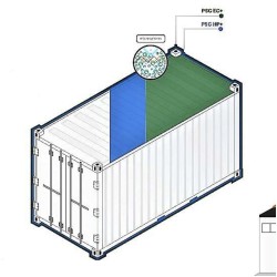 PSC 4ECO 250T ECR ROOF - Insulating Protective Paint for Metal Roofs - 18 Litres Bucket