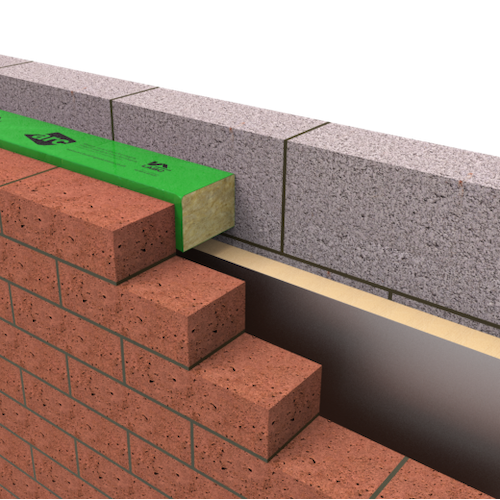 ARC Cavity Stop Sock for 100mm Cavity - Fire Barrier 120mm x 100mm x 1200mm - Pack of 20 ARC Cavity Stop Sock for 100mm Cavity - Fire Barrier 120mm x 100mm x 1200mm - Pack of 20