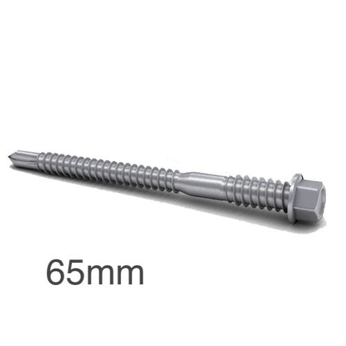 Ancon HTSS-65-2PT-W Screws - Fixings for Ancon 25/14 Restraint System to Steel Frame - bag of 100 Ancon HTSS-65-2PT-W Screws - Fixings for Ancon 25/14 Restraint System to Steel Frame - bag of 100