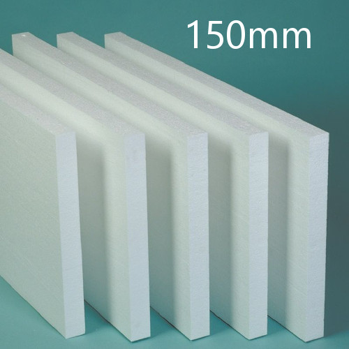 150mm White Polystyrene Board (EPS) for External Wall Insulation (pack of 4) 150mm White Polystyrene Board (EPS) for External Wall Insulation (pack of 4)