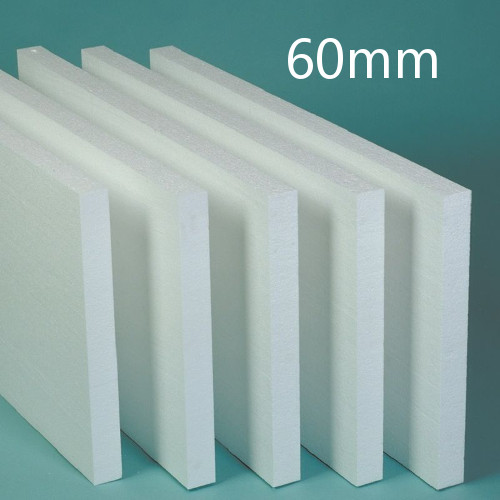60mm White Polystyrene Board (EPS) for External Wall Insulation (pack of 10) 60mm White Polystyrene Board (EPS) for External Wall Insulation (pack of 10)