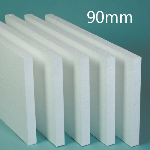 90mm White Polystyrene Board (EPS) for External Wall Insulation (pack of 6) 90mm White Polystyrene Board (EPS) for External Wall Insulation (pack of 6)