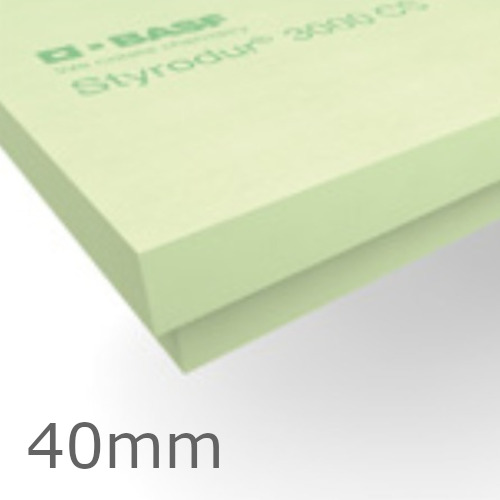 40mm Styrodur 3000CS Extruded Polystyrene Board XPS - 1265mm x 615mm - pack of 10 40mm Styrodur 3000CS Extruded Polystyrene Board XPS - 1265mm x 615mm - pack of 10