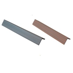 Bison Composite Batten Cladding L-Corner -  56mm/51mm x 2500mm - Wood Plastic Composite