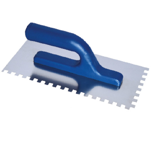 Notched Float Trowel Blue Dolphin - 270mm x 130mm - 8mm Teeth Notched Float Trowel Blue Dolphin - 270mm x 130mm - 8mm Teeth