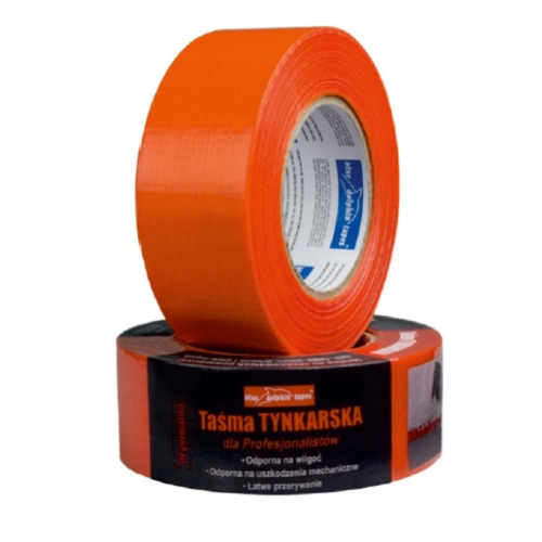 48mm Orange Plastering Tape Blue Dolphin - 50m roll 48mm Orange Plastering Tape Blue Dolphin - 50m roll