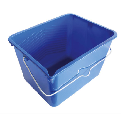 8L Plastic Paint Scuttle Blue Dolphin 8L Plastic Paint Scuttle Blue Dolphin