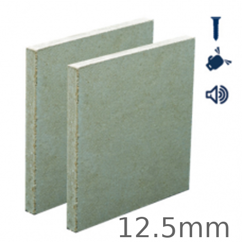 12.5mm British Gypsum Rigidur H Impact Resistant Gypsum Fibre Board 12.5mm British Gypsum Rigidur H Impact Resistant Gypsum Fibre Board