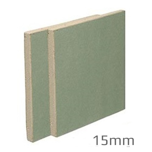 15mm British Gypsum Gyproc Moisture Resistant Plasterboard 15mm British Gypsum Gyproc Moisture Resistant Plasterboard