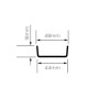 British Gypsum Gypframe Shaftwall G108 Retaining Clip (pack of 100) British Gypsum Gypframe Shaftwall G108 Retaining Clip (pack of 100)
