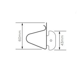 British Gypsum Gyplyner GL10 Steel Framing Clip (box of 100)