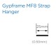 British Gypsum Casoline MF8 Strap Hanger British Gypsum Casoline MF8 Strap Hanger