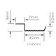 British Gypsum Gypframe RB1 Resilient Bar British Gypsum Gypframe RB1 Resilient Bar