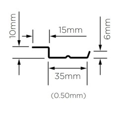 British Gypsum Gypframe RB2 SureFix Bar (pack of 10)