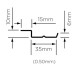 British Gypsum Gypframe RB2 SureFix Bar (pack of 10) British Gypsum Gypframe RB2 SureFix Bar (pack of 10)