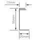 British Gypsum Gypframe Staggered SC2 Spacer Clip (pack of 100) British Gypsum Gypframe Staggered SC2 Spacer Clip (pack of 100)