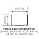 British Gypsum Gypframe 50 FEC 50 Folded Edge Standard Channel (pack of 10) British Gypsum Gypframe 50 FEC 50 Folded Edge Standard Channel (pack of 10)