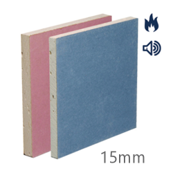 15mm Gyproc SoundBloc F High Density Acoustic Board 1200x2400mm