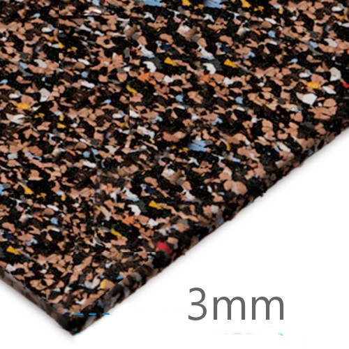 3mm Regupol 4515 Eco Soundproof Underlay Roll 3mm Regupol 4515 Eco Soundproof Underlay Roll