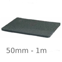 50mm Regupol Acoustic Isolating Strips for Timber/Metal Studs - 1m length