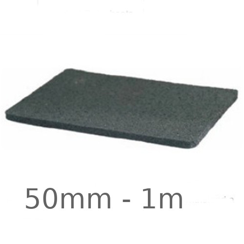 50mm Regupol Acoustic Isolating Strips for Timber/Metal Studs - 1m length 50mm Regupol Acoustic Isolating Strips for Timber/Metal Studs - 1m length