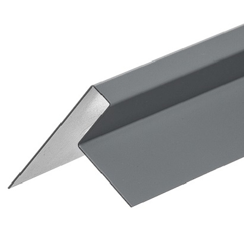 Aluminium End Profile for Cedral Lap - End 65mm - 3m length Aluminium End Profile for Cedral Lap - End 65mm - 3m length