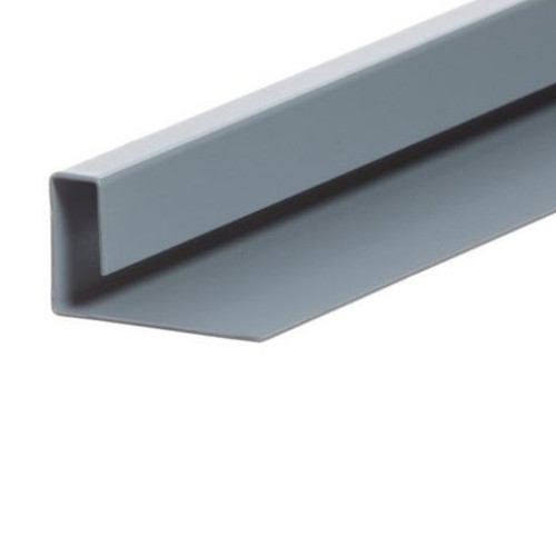 Aluminium End Profile for Cedral Lap - End 45mm - 3m length Aluminium End Profile for Cedral Lap - End 45mm - 3m length