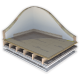 26mm Cellecta Deckfon Chip 26T Acoustic Overlay Board 26mm Cellecta Deckfon Chip 26T Acoustic Overlay Board
