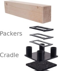 Cellecta Rubberfon Cradles  (box of 144)