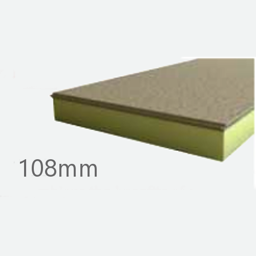 108mm Cellecta Hexatherm XCHiP Thermal Laminate Chipboard - XPS Insulation 108mm Cellecta Hexatherm XCHiP Thermal Laminate Chipboard - XPS Insulation