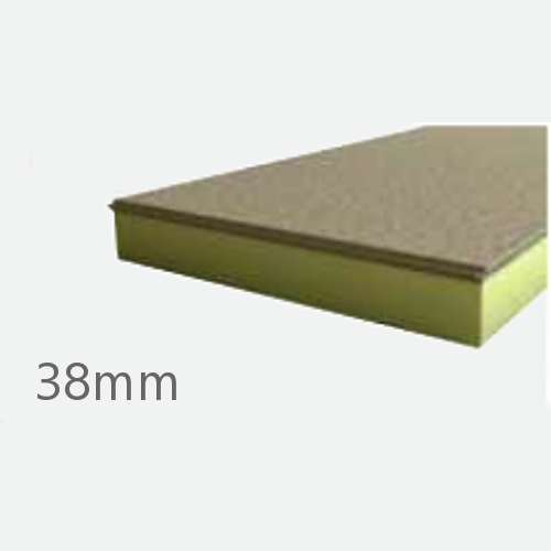 38mm Cellecta Hexatherm XCHiP Thermal Laminate Chipboard - XPS Insulation 38mm Cellecta Hexatherm XCHiP Thermal Laminate Chipboard - XPS Insulation