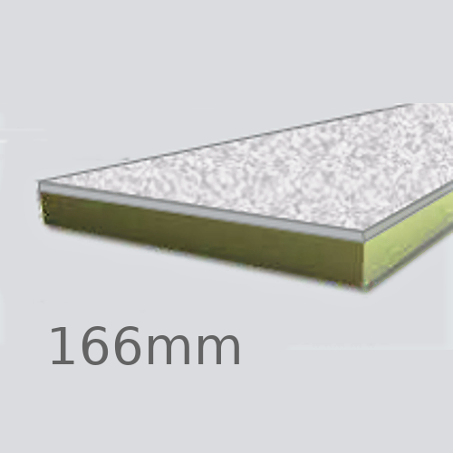 166mm Cellecta Hexatherm XCPL Faced Thermal Laminate Board for Car Park Soffits - Extruded Polystyrene (XPS) 166mm Cellecta Hexatherm XCPL Faced Thermal Laminate Board for Car Park Soffits - Extruded Polystyrene (XPS)