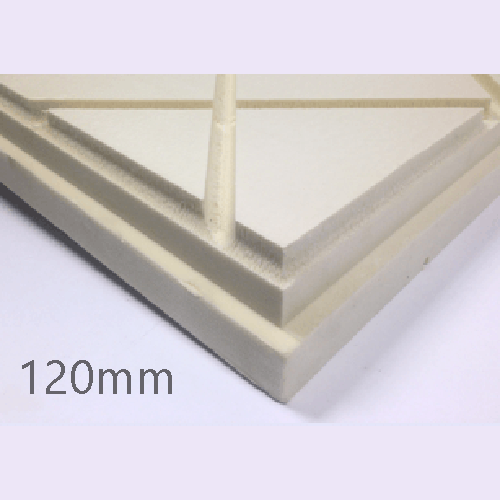 120mm Cellecta Hexatherm XDRAiN Drainage Channel Inverted Roof Board - XPS Insulation 120mm Cellecta Hexatherm XDRAiN Drainage Channel Inverted Roof Board - XPS Insulation
