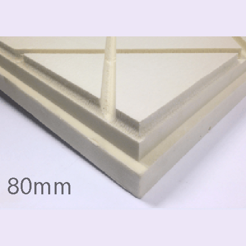 80mm Cellecta Hexatherm XDRAiN Drainage Channel Inverted Roof Board - XPS Insulation 80mm Cellecta Hexatherm XDRAiN Drainage Channel Inverted Roof Board - XPS Insulation