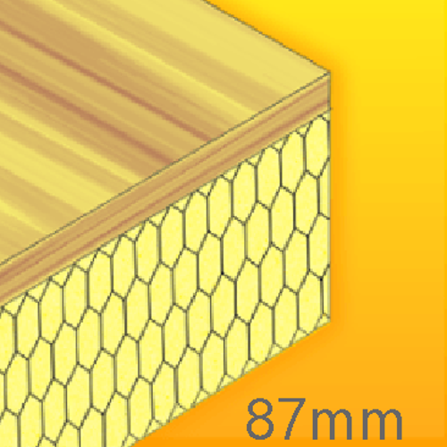 87mm Cellecta Hexatherm XPLY Plywood Thermal Laminate Roof Board - Extruded Polystyrene (XPS) 87mm Cellecta Hexatherm XPLY Plywood Thermal Laminate Roof Board - Extruded Polystyrene (XPS)