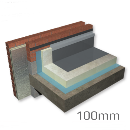 100mm Celotex Crown-Bond Flat Roof Board (pack of 6) -pallet of 12 packs 100mm Celotex Crown-Bond Flat Roof Board (pack of 6) -pallet of 12 packs